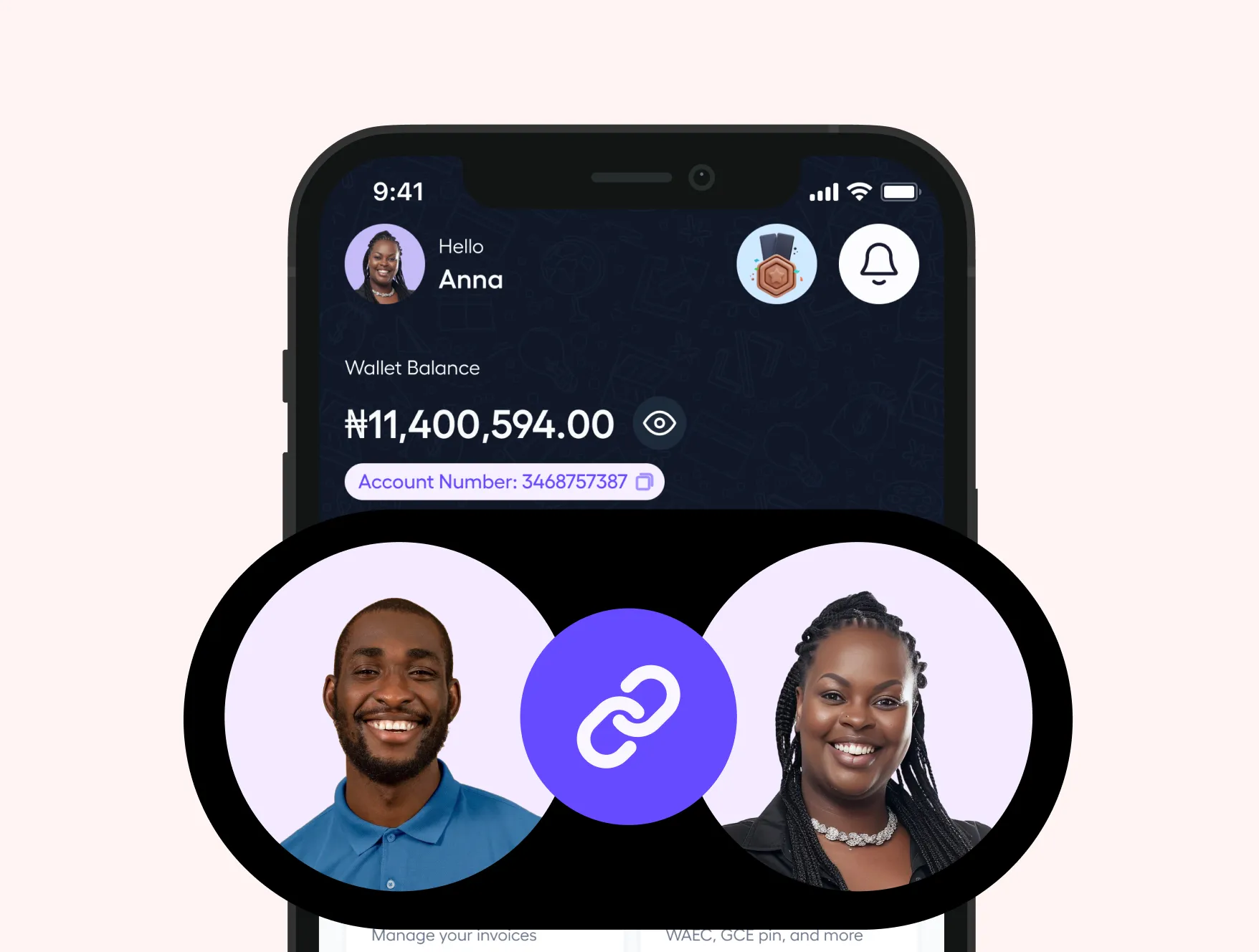 Link your account to a partner with Co-parenting